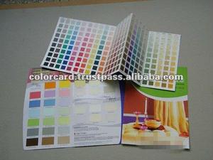 Carta de Colores Promocional para Acabados de Pared, Personalizable al por Mayor, Folleto, Papel de Arte, Laminación de Película, Impresión Offset, Color Estándar - Product Image 2