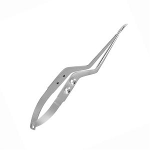 Micro-ciseaux Castroviejo en acier inoxydable, instrument chirurgical manuel de microchirurgie, coupe de précision, CE ISO OEM Java Surgical - Product Image 1
