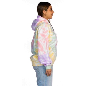 Sweat-shirt à capuche tie-dye grande taille pour femme, manches longues, nouvelle collection printemps, style oversize - Product Image 3