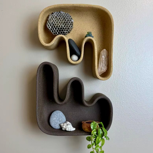 Support à bijoux en céramique fait main, forme unique, décoration de luxe, qualité supérieure, décorations murales, arts, décoration intérieure par UO INDIA - Product Image 1