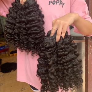100% Raw Hair Burmese <b>Curly</b> Human Hair, 100% High Quality Hair Burmese <b>Curly</b> Kinky <b>Bundles</b> 10A Grade Up To 30 Inch From Vietnam - Product Image 6