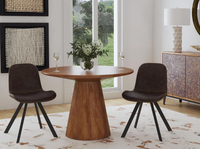 Ensemble de meubles de banquet pour hôtel de luxe, table ronde en bois de grande taille, finition naturelle, table centrale, produit de qualité supérieure