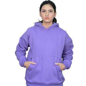 Proveedor mayorista exporta sudaderas con capucha de diseño para mujer, 100% algodón, de tela gruesa y estampadas, hechas en Pakistán para el comercio global. - Product Image 4