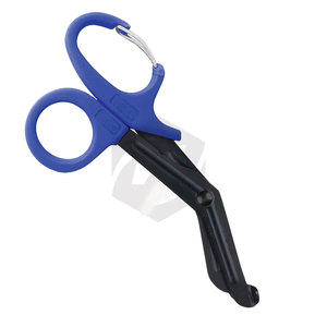 Ciseaux chirurgicaux manuels de 7,5 pouces de qualité supérieure, robustes, avec revêtement argenté et finition fluorée, pour les secouristes et les professionnels de santé. - Product Image 5