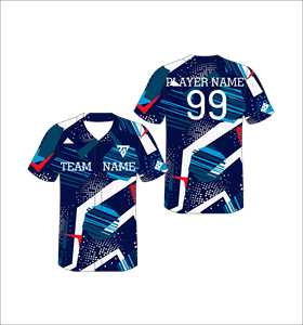 Camiseta de Béisbol Sublimada Personalizada de Manga Corta para Hombre, Transpirable, de Poliéster, con Nombre del Equipo y Número 99 del Jugador, para Todas las Temporadas, Corte Regular - Product Image 2