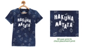 เสื้อยืดแฟชั่นใหม่สำหรับเด็กผู้ชายเสื้อถักผ้ายีนส์คอกลมคุณภาพพรีเมียมเสื้อลำลองผ้าฝ้าย100% สำหรับฤดูร้อนจากบังคลาเทศ - Product Image 5