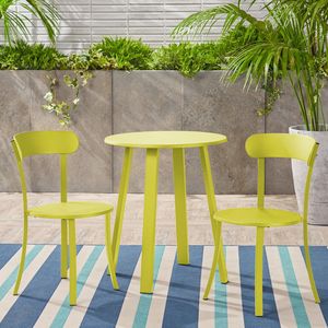 Set Bistrot Barbados: Elegante Arredamento da Esterno per Intrattenimento all'Aperto - Product Image 3