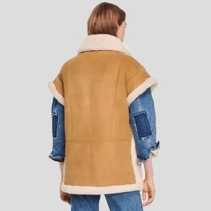 Chaleco de Cuero Genuino de Alta Calidad para Mujer, Estilo Vintage, para Invierno - Product Image 2