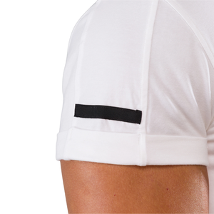 Chemise à manches courtes blanche pour homme, en coton doux, vêtements décontractés, chemise de sport confortable, vente en gros, vêtements de sport haut de gamme pour la remise en forme - Product Image 5