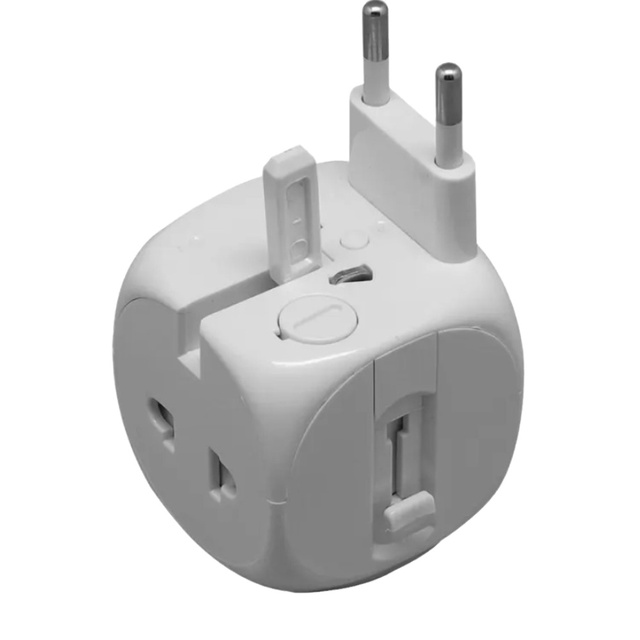 Customized Travel Adapter with 2 Outlets-Model UPA08 No WIFI China Origin Warranty Included