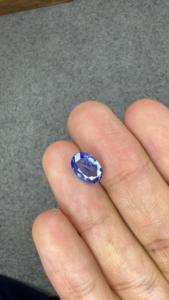 Zafiro Azul Natural de 2.75 Ct, Corte Ovalado, Piedra Preciosa Suelta Certificada, Azul Real, para Joyería Fina al por Mayor - Product Image 3