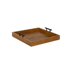 Bandeja de Madera para Servir, Ideal para Buffet, Desayuno, Café, Té, Aperitivos, Comida, Cocina, Comedor y Servicio de Fiestas - Product Image 5