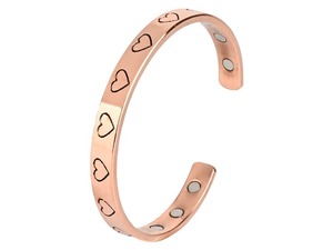 Bracelet en cuivre martelé fait main Antique Creations, bijoux ayurvédiques de luxe, personnalisation, logo personnalisé, promotionnel, pour la fête des mères - Product Image 1