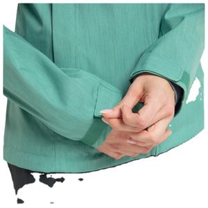 Veste Softshell grande taille pour femmes pour l'hiver Logo personnalisé et services OEM Coupe-vent imperméable pour les activités de plein air - Product Image 2