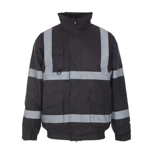 OEM Polyester Thermal Heavy Duty Lightweight Windproof <b>Worker</b> Reflective Stripes <b>Jacket</b> Pants Bulk Cheap Workwear Hi Visibility - Product Image 1