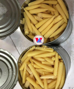 Maïs vapeur en conserve de haute qualité, trempé dans de la saumure, adapté aux repas pour bébés - Product Image 3