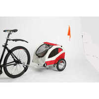 Remorque et porte-animaux pour vélo, modèle OEM populaire 2025, référence 10404, marque N/A, fabriquée en Chine pour les balades à vélo