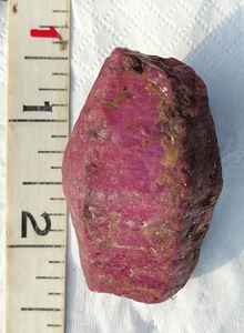 Rubí Natural en Bruto de Kenia, Minas Femos John Saul, 321 Quilates, Tamaño Más Grande, 10 USD/Quilate - Product Image 2