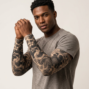 Nuevas Mangas de Brazo con Diseño de Tatuaje, Ecológicas, Transpirables y Personalizables para Actividades al Aire Libre - Product Image 2