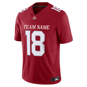 <b>Hot</b> Selling OEM Service American Football Jersey Polyester Fabric V Neck Design Breathable American Football Uniform for Men - Product Image 1