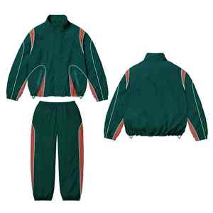 Chaqueta Deportiva Cortavientos para Hombre en Diferentes Colores, de Alta Calidad, Corte Holgado Personalizado, 100% Poliéster Transpirable, Chaqueta Deportiva de Nailon para Hombre - Product Image 3