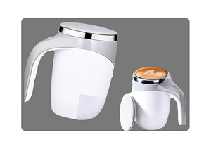 Mug à café en acier inoxydable à double paroi Liviya, impression personnalisée pour le bureau, la maison - Cadeau pour le Nouvel An chinois, la fête des pères - Product Image 4