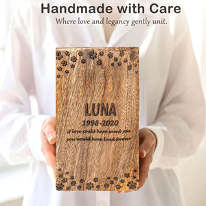 Wooden Cremation Urn Manufacturer OEM ODM Luxury Wooden Funeral Urn Gift Edition by AYAANS - Product Image 2
