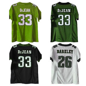 Maillots de football américain classiques décontractés, design unique, surdimensionnés, logo personnalisé, évacuation de la transpiration - Product Image 6