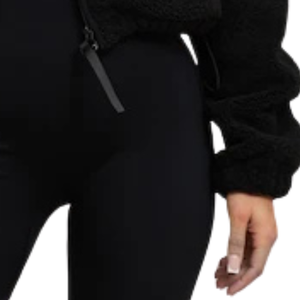 Veste décontractée d'hiver pour femme, personnalisée, surdimensionnée, en polaire Sherpa tricotée, épaisse, écologique, respirante, à séchage rapide, avec logo frontal - Product Image 6