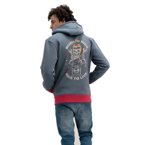Sudadera con Capucha para Hombre, Corte Regular, Cierre Completo, Impermeable, Bordada, con Logotipo 3D Personalizado, para Invierno - Product Image 5