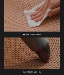 แผ่นรองพื้นรถยนต์ OEM ODM แบบกำหนดเอง KATA PRO PVC ลายจุดวงกลม CNC ความแม่นยำสูง ขายส่ง - Product Image 2