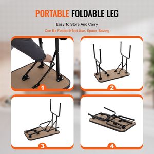 Estación de Peluquería Plegable para Mascotas de Tamaño Mediano y Pequeño, 32FT X 18FT, con Abrazadera de Brazo y Carga Eléctrica, para Gatos - Product Image 5