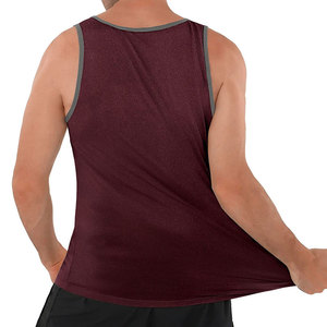 Débardeur décontracté en tricot respirant pour homme, 100 % coton, grandes tailles, vêtement d'été, séchage rapide, écologique, vente directe d'usine, Pakistan - Product Image 3