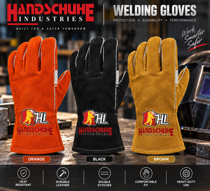 Guantes de Soldadura Resistentes al Calor, de Cuero Vacuno, con Forro Completo, Transpirables, de Dedo Completo, Anti-Corte, para Seguridad en el Trabajo - Product Image 6