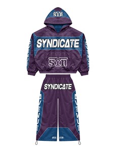 Ensemble de survêtement coupe-vent multi-designs |   Hoodie court et pantalon |   Fabricant de Marques Privées OEM - Product Image 2