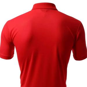 Polo en coton riche, anti-plis, personnalisable pour équipes, avec logo, vente en gros directe usine - Product Image 3