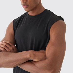 Camiseta sin Mangas Deportiva para Hombre, Tejida, de Secado Rápido y Transpirable, Estilo Casual para Entrenamiento, Personalizable, 2026 Premium - Product Image 5