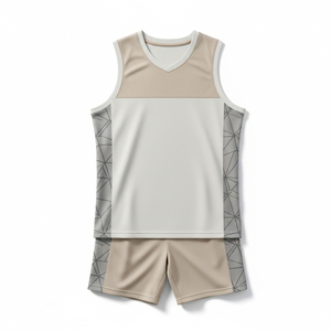 Heavyweight Basketball Uniform Set Professional Breathable Mesh Basketball Jersey Shorts Custom Design Wholesale Price - Product Image 1