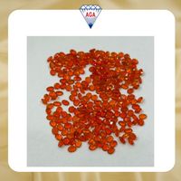 Opale de feu naturelle de qualité gemme, taille ovale 6x4mm, calibrée, pierres précieuses d'opale orange non traitées, qualité Madagascar, vente en gros