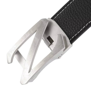 Cinturones de Cuero Genuino Hechos en Fábrica a Precio de Mayoreo, Cinturón de Cuero Vacuno Premium con Logotipo Personalizado para Hombre - Product Image 1