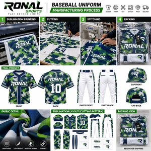Uniforme de Béisbol de Buena Calidad, Uniforme de Equipo de Primera Calidad, Conjunto de Uniforme de Béisbol al por Mayor y Uniforme de Béisbol a Bajo Precio en Oferta - Product Image 5