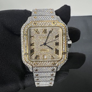 Reloj de Lujo de Cuarzo y Acero Inoxidable, Estilo Hip Hop, Muy Solicitado, Ideal para Fiestas, Disponible para Suministro al por Mayor - Product Image 1