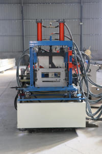 Máquinas formadoras de rollos en frío Z Purlin automáticas de alta calidad Engranaje de línea de producción de marco de acero en forma de <span class=keywords><strong>C</strong></span> - Product Image 4