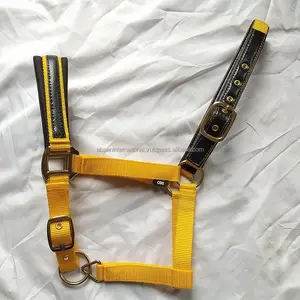 Halter en nylon à tête de cheval de haute qualité avec raccords en laiton toutes les tailles disponibles à bas prix en Inde - Product Image 1