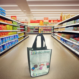 Bolsa de Mano de Polipropileno No Tejido de Alta Calidad con Logotipo Personalizado, Bolsa de Compras Infantil ECOBAG VINA Modelo E01, Tamaño Mediano, Correa para el Hombro - Product Image 2