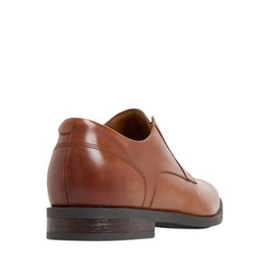 Men's Business Oxford Shoes <b>Cap</b> <b>Toe</b> Lace-Up Increased Sole Dress Shoes for Office Meetings and Formal Events - Product Image 4