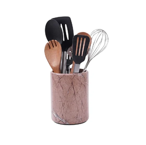 Porte-cuillères et porte-couverts cylindriques en marbre au design tendance à prix abordables - Product Image 6