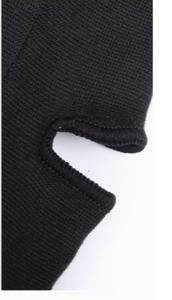 Protège-tibias en tissu de coton bleu HAWK SPORTS INDUSTRIES, fermeture à tirette, légers, coque en PP durable, lavables, protection pour le kickboxing - Product Image 4