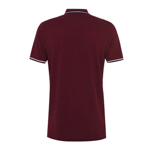 เสื้อโปโลผู้ชายสีพื้น แขนสั้น ผ้าคอตตอนปิเก้ ทรงปกติ สไตล์ลำลอง สีเขียวมะกอก ดีไซน์กระดุม แบบถัก รุ่นล่าสุดปี 2026 - Product Image 3