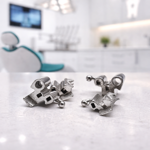 ท่อจัดฟันแบบเชื่อมได้ด้วยมือ สำหรับฟันกรามซี่แรก บนสามซี่/ล่างสองซี่ U3/L2 ทำจากสแตนเลสสตีล ไม่สามารถแปลงได้ คลาส 1 - Product Image 2